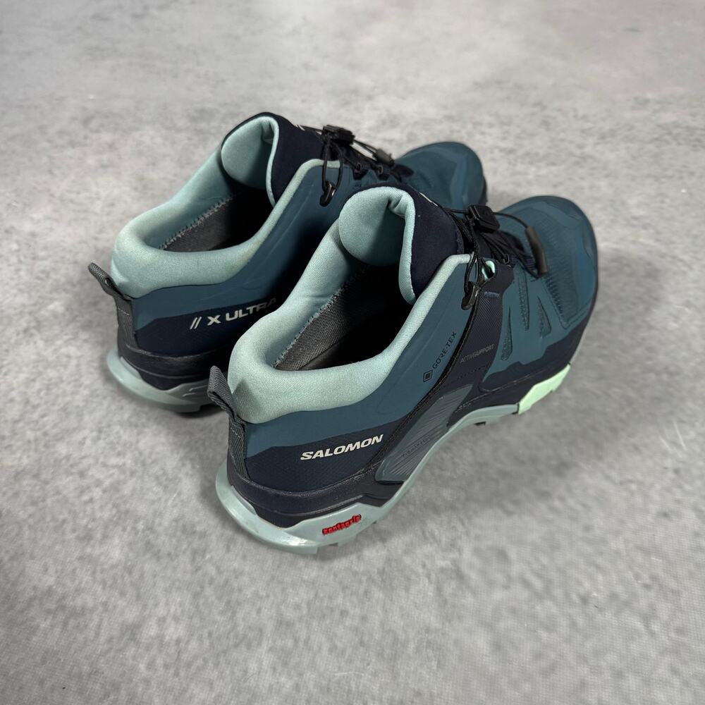 Salomon Trail Running Shoes Gore Tex Blue - Size: US 9.5 - Picture 3 of 7
